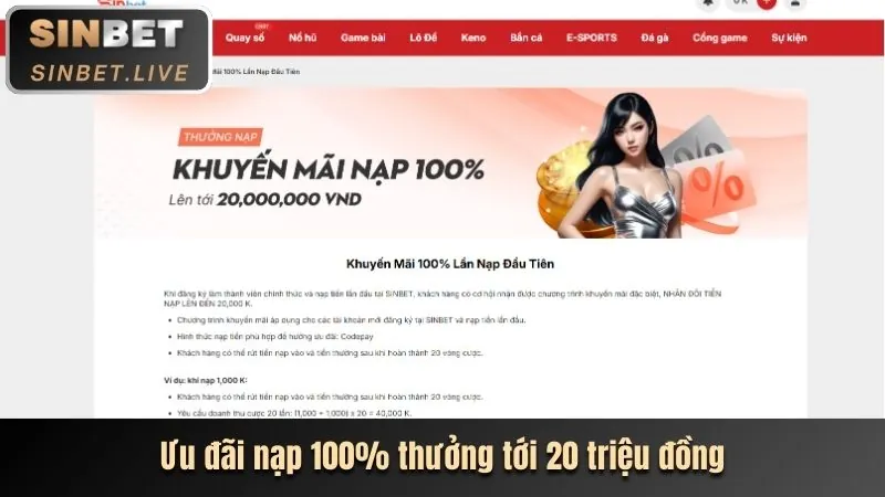 Khuyến mãi chào mừng dành cho người chơi mới tại 777king99